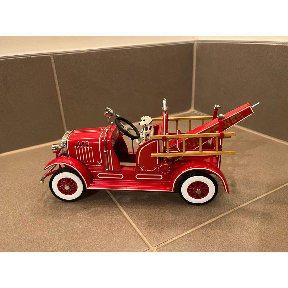 1935 American Nat'l Fire Truck Miniature Pedal Car by Hallmark